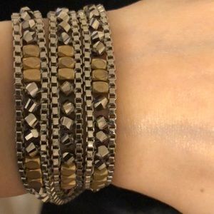 Triple wrap bracelet